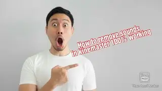 How to remove sound in kinemaster easy!!!