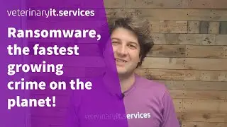 Ransomware, the fastest growing crime on the planet!