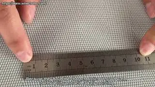 REKING Polyester sludge dehydration mesh belt