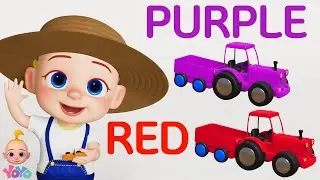 Sonidos Del Tractor Y Colores Canción Divertida Para Niños Y Más Canciones Infantiles