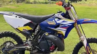 FIZ O BANCO DA MINHA MOTO DE TRILHA  YAMAHA YZ250