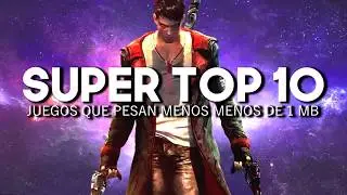 TOP 10  JUEGOS QUE PESAN MENOS DE 1 MB!! MediaFire