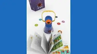 ChildAngle 3 in 1 Kids Storybook Projector with Starry Sleeping Light