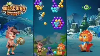 Bubble Dino Prehistoric Gameplay 18 seconds
