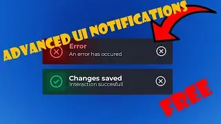 FREE Roblox studio notifications system