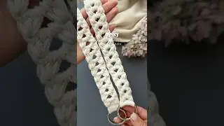 Ручка для сумки крючком 
