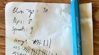 I wanted to do 100 Sets... (Practice Log 7)