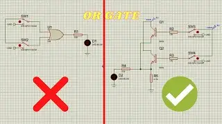 or gate similien in Proteus