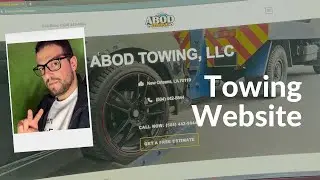 Design Towing Website using Wordpress عمل موقع ونش للسيارات