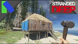 HUT BUILDING and SNAKE HUNTING! (Stranded Deep E3)