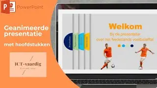 PowerPoint - Geanimeerde presentatie met hoofdstukken