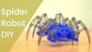 DIY Robot Spider - Assembly and making it faster