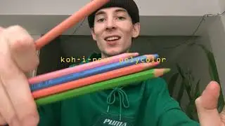 новые карандаши *я рад* заполняю скетчбук | мои арт материалы
