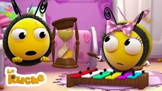 Bagarre de Musique ! 🎹🐝 Buzzbee et Rubee cassent le xylophone | 30 MIN La Ruche | Dessins Animés