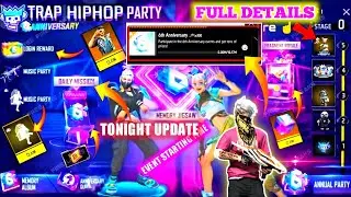 Tonight Update 🔥 | 6th Aniversary Event Start 🥰 | 6th Aniversary Event Kab Start Hoga | Ff New Event