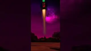 UFO landing on Mars || CG Animated Video || YouTube Shorts