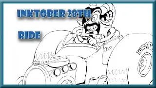 Inktober 28th | Ride | Livestream Replay