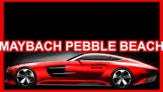 PHOTOSHOP 2016 Mercedes-Maybach 6 EV Concept 750 hp @ New Exelero - Six-metres long 