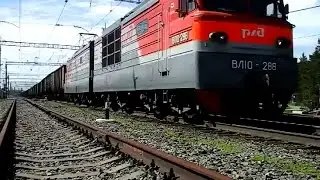 железные колёса электровоз ВЛ10 288 машинист купи красовки