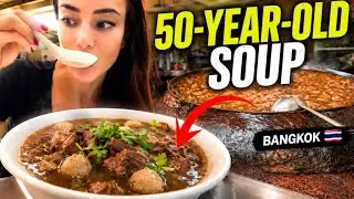 I ate a SOUP that has been simmering for 50 YEARS! 😳