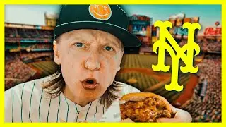 Ich leide beim HOT Chicken-Donut bei den NEW YORK METS 😵‍💫🔥
