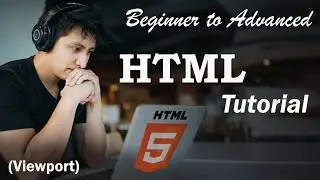 HTML Responsive Viewport || HTML course for beginners to advanced || HTML tutorial -- Developer Dude