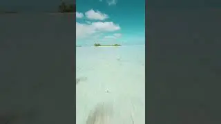 Pink Sand Beach South Fakarava #fpv #frenchpolynesia #fakarava