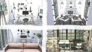 OH MY OFFICE SHOWCASE || The Sims 4 || +CC LINKS