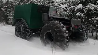 Вездеход кирыч. Дальнейшая обкатка