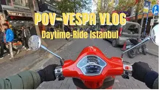 Vespa Day time ride Besiktas Carsi 