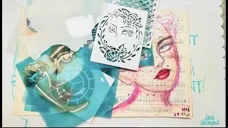 Face stencil magic... | Jane Davenport