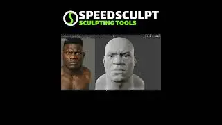 Speedsculpt - Male Head - Time-lapse - Part 2