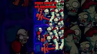 Digger Zombie Vs 999 Gargantuars - Plants Vs Zombies #shorts #PVZ #pvz2 #Pvzhack #PVZmod #pvz3 #PVZ4