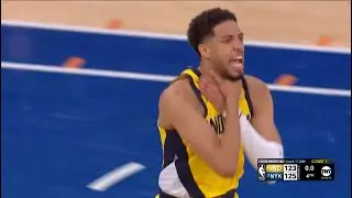 Tyrese Haliburton With The Game-Tying 2-Pointer Off Huge Bounce