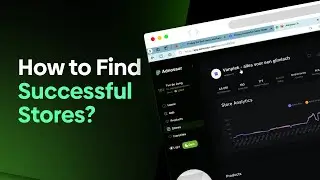 How to find successful dropshipping stores using Adnosaur