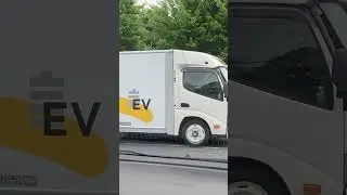 Электрогрузовик Hino в Японии