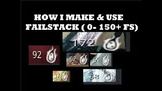 BDO - HOW I MAKE & USE FAILSTACK ( 0 - 100 + FAILSTACK ) - BLACK DESERT ONLINE SEA