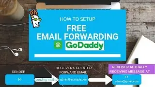 How to set up free email forwarding in godaddy 2018