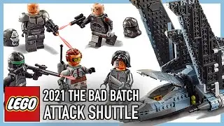 LEGO Star Wars 2021 The Bad Batch Shuttle REVEALED - LIVE COMMENTARY