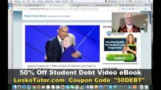 OutSmart Student Debt Scammers...Gov't Programs To Cut Your Debt