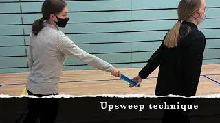 relay baton exchange