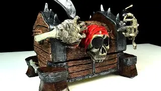 DIY Treasure Chest with a SECRET Lock