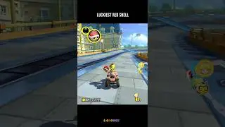 luckiest red shell #mario #mariokart #mk8dx #nintendo