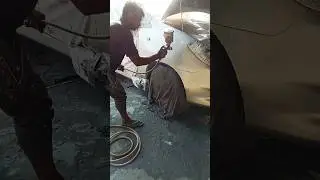 #youtubeshorts Innova fanter and bumper repair and deint and #youtubeshorts