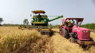 ઘઉં કાઢવા માટેનું હાર્વેસ્ટર એકદમ નવી ટેકનોલોજી વાળુ મશીન//#farming #machine #technology #farmer