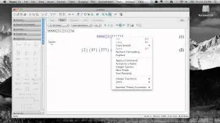 Context menus in Maple 15