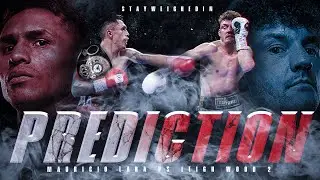 REVENGE OR REPEAT 🥊  | MAURICIO LARA VS LEIGH WOOD 2 PREDICTION 🥊