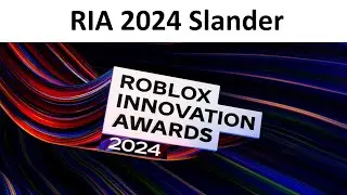 Roblox Innovation Awards 2024 Slander