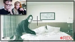 FOUND GAME MASTER  in our HOTEL ROOM (SECRET Hidden Spy Gadgets Surveillance footage behind MASK)