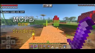 Minecraft pocket edition new hd shader